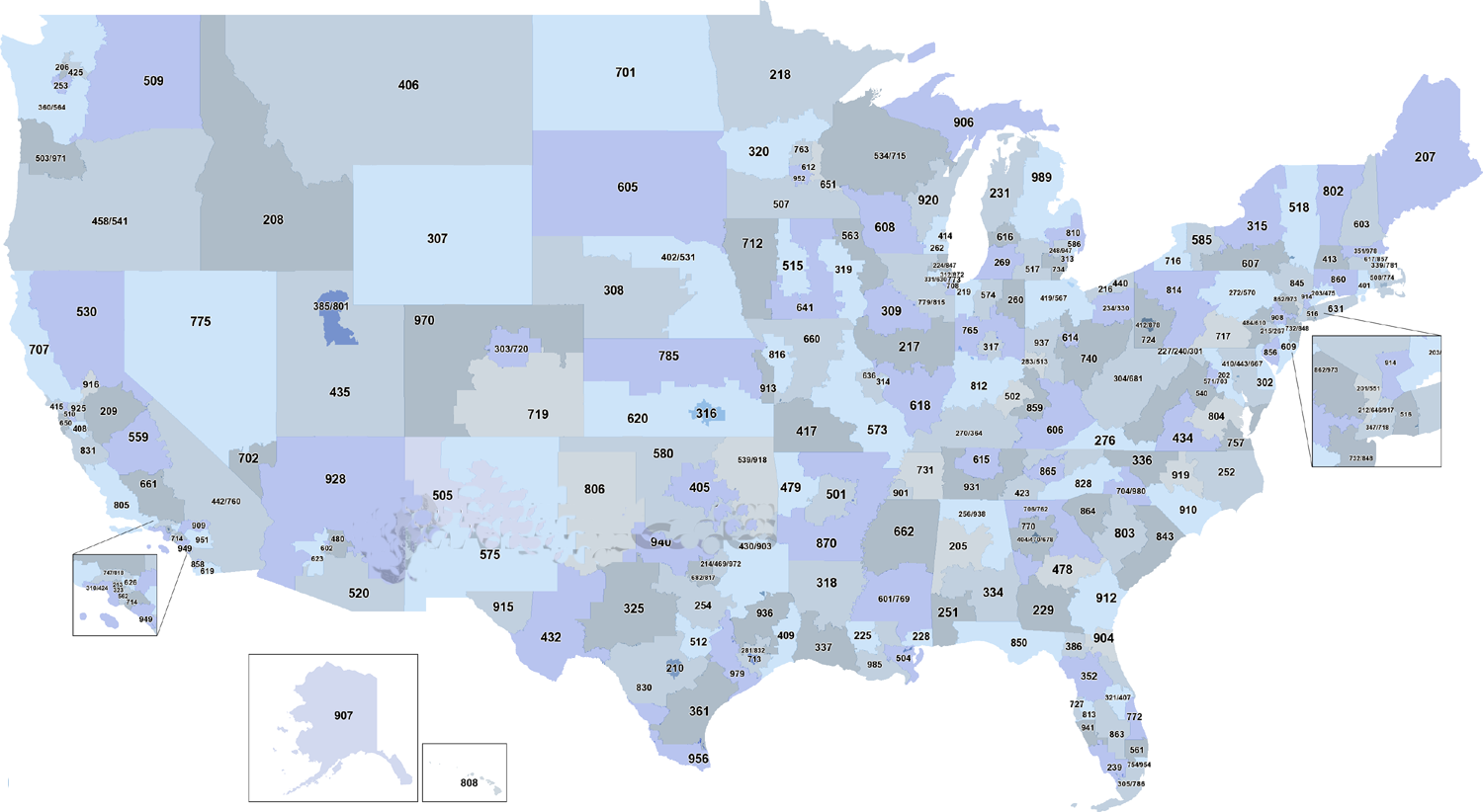 AREA CODE FINDER Brought to you by.